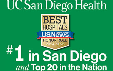 UCSD Ranked #1 hospital in San Diego